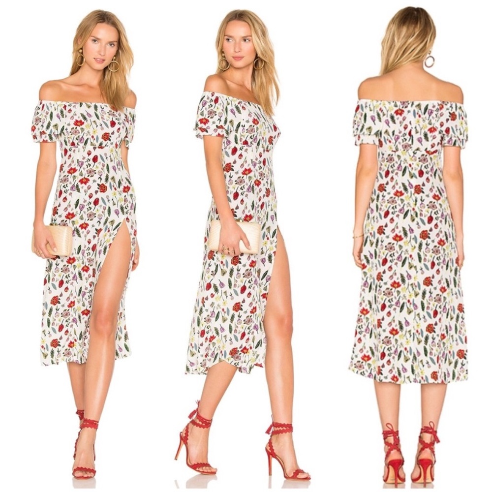 STONE COLD FOX FIORE VERSILIA DRESS LOVE LEMONS